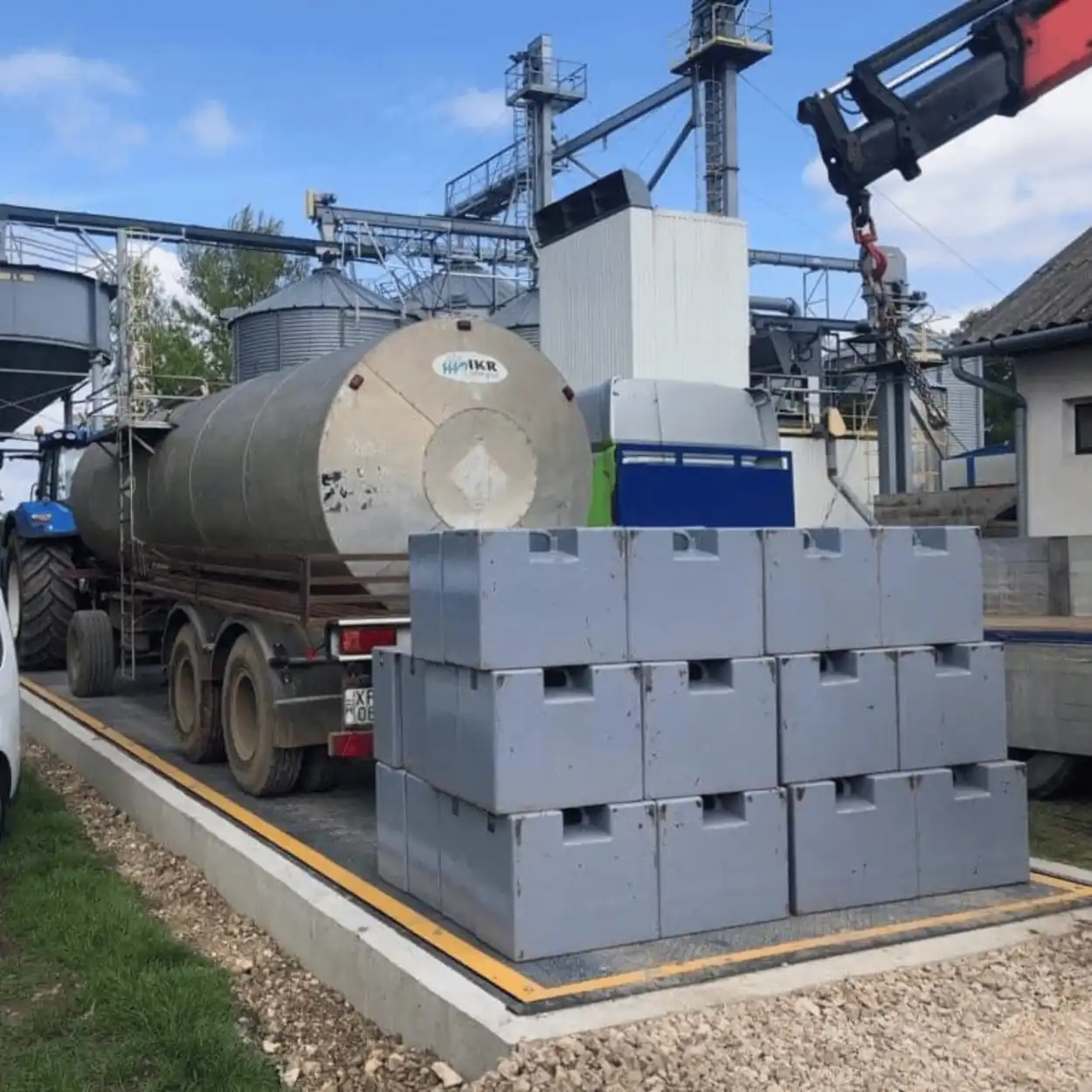 Ipari és platformmérlegek kivitelezése